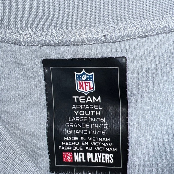 NFL Team Apparel Youth Seattle Seahawks 12th Man “Fan” Jersey Size 14/16 - Picture 4 of 7